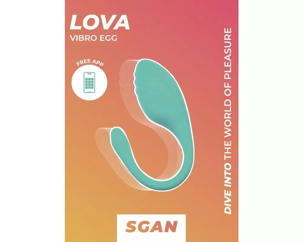Виброяйцо с д/управ.LOVA(SGAN)