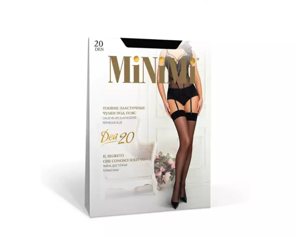 Эротическая экипировка Dea 20d M/L чёрн. (Minimi)