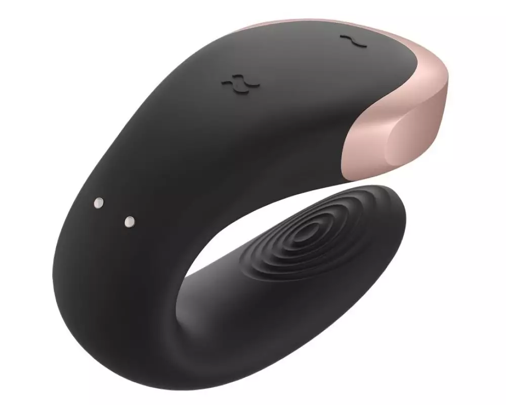 В/стимулятор Double Love чёрн. Satisfyer