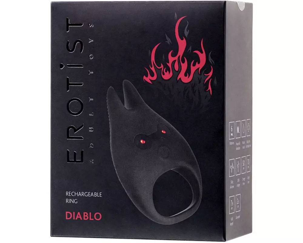 В/кольцо Erotist Diablo Ero 548002
