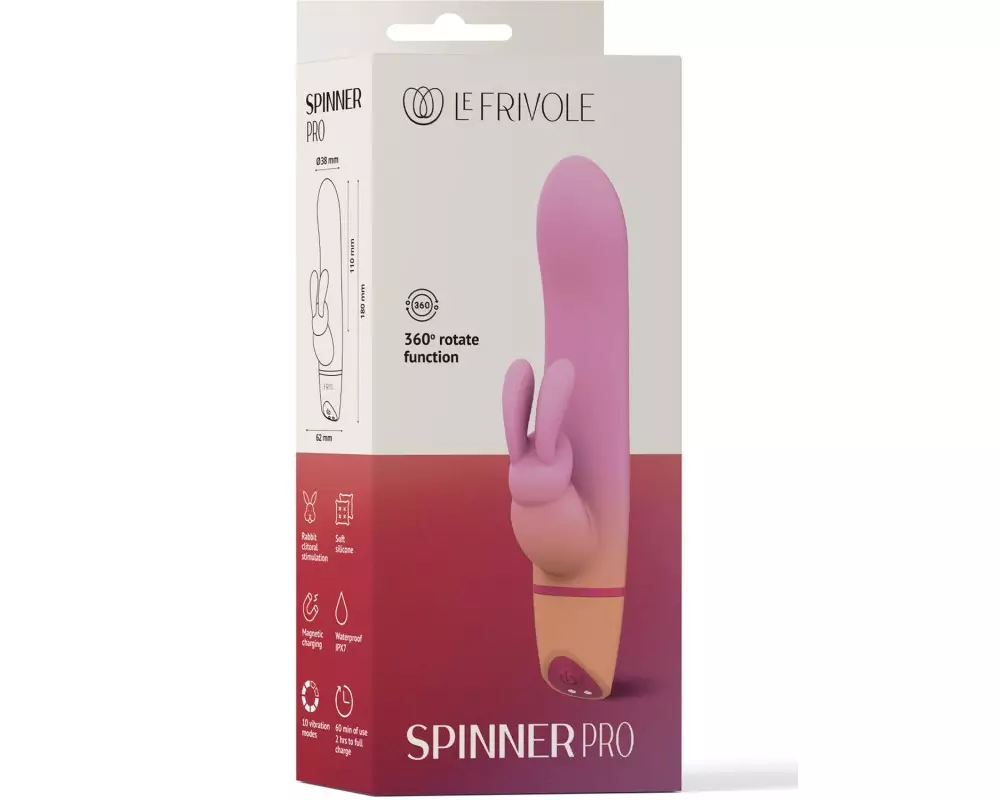 В/массажёр SPINNER PRO Frivole