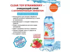 Спрей очищ "Clear Toy" Клубника 100мл
