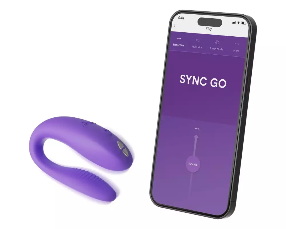 Стим. We-Vibe Sync Go фиолет.