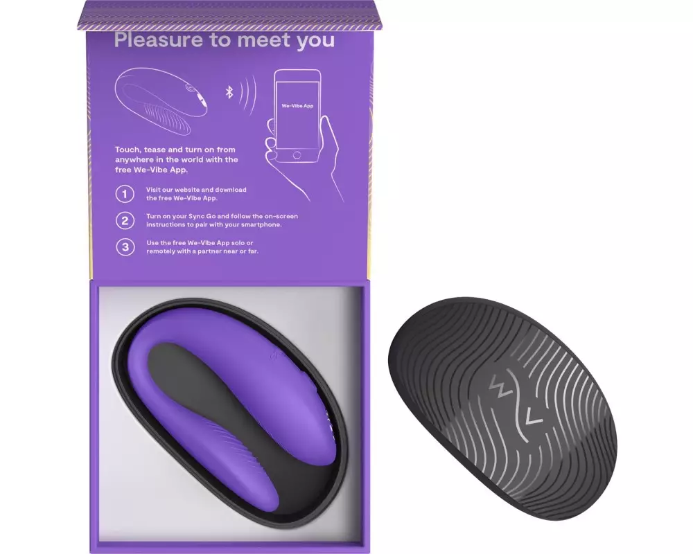 Стим. We-Vibe Sync Go фиолет.