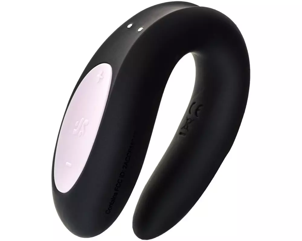 В/стимулятор Double Joy чёрн. Satisfyer