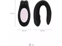 В/стимулятор Double Joy чёрн. Satisfyer