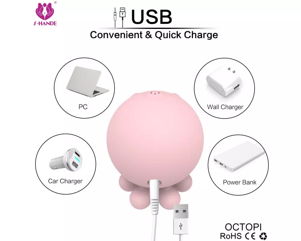 Вакуум.стим.клитора Octopi SHD-S066