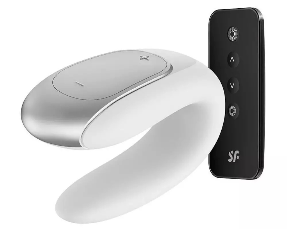 В/массажёр Double Fun бел. Satisfyer