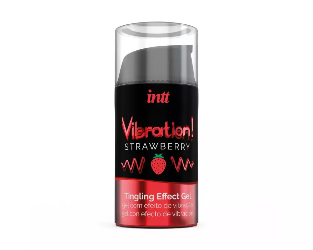 Жид.вибратор Strawbery 15мл VIB0001