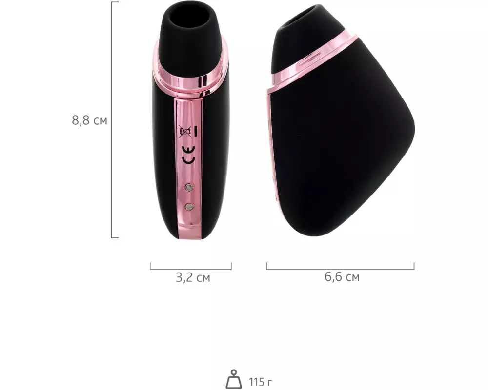Вакуумн.стим.клитора Love Triangle BLK