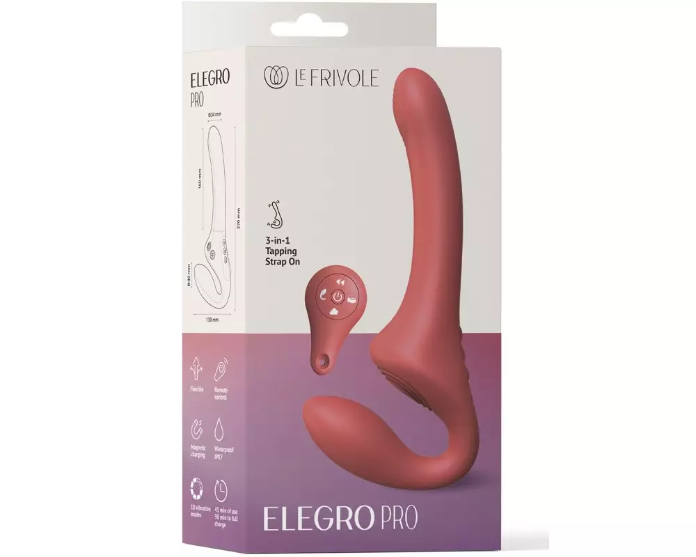 Б/ремн.в/страпон Elegro Pro Frivole