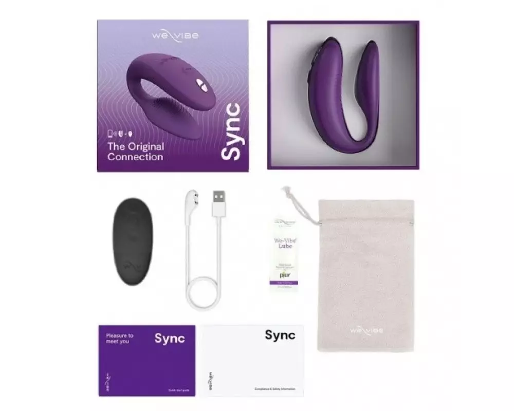 Стим. We-Vibe Sync2 фиолет.