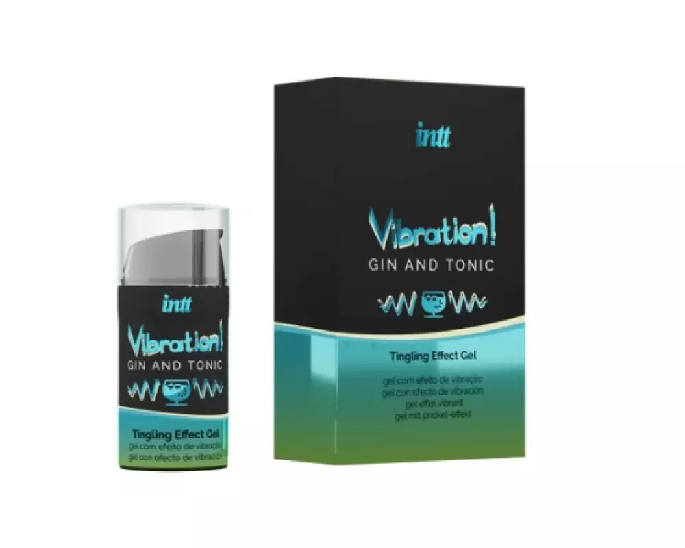 Жид.вибратор GinTonic 15мл VIB0007