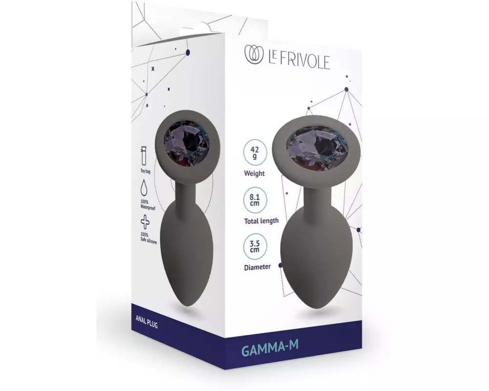 Gamma пробка M графит Frivole