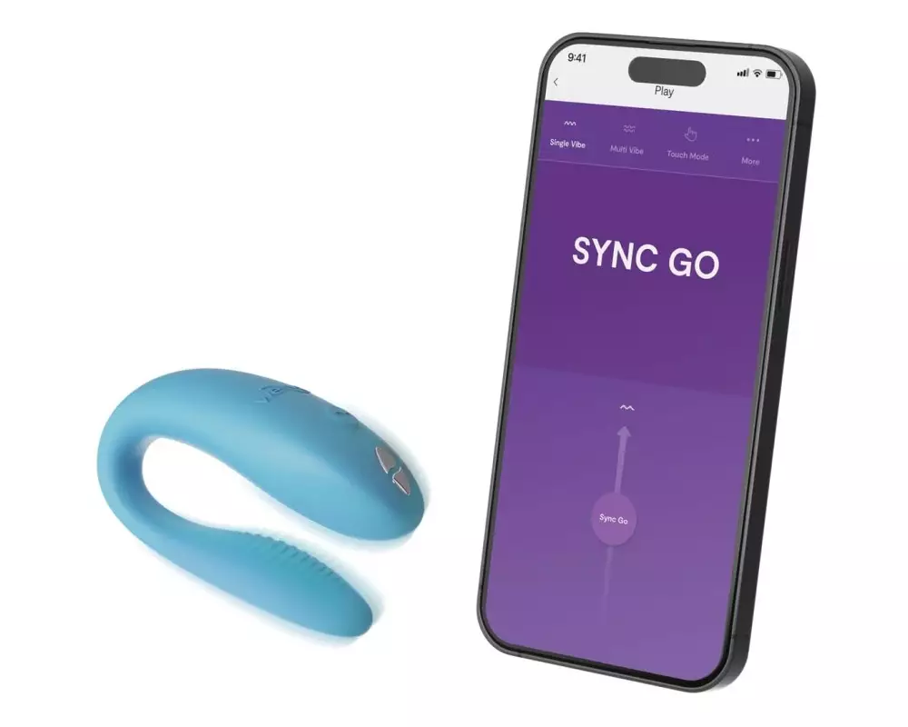 Стим. We-Vibe Sync Go голубой