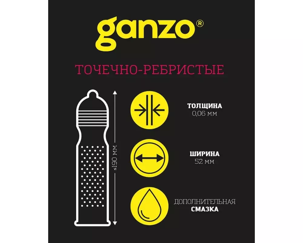 GANZO №12 точки-ребра