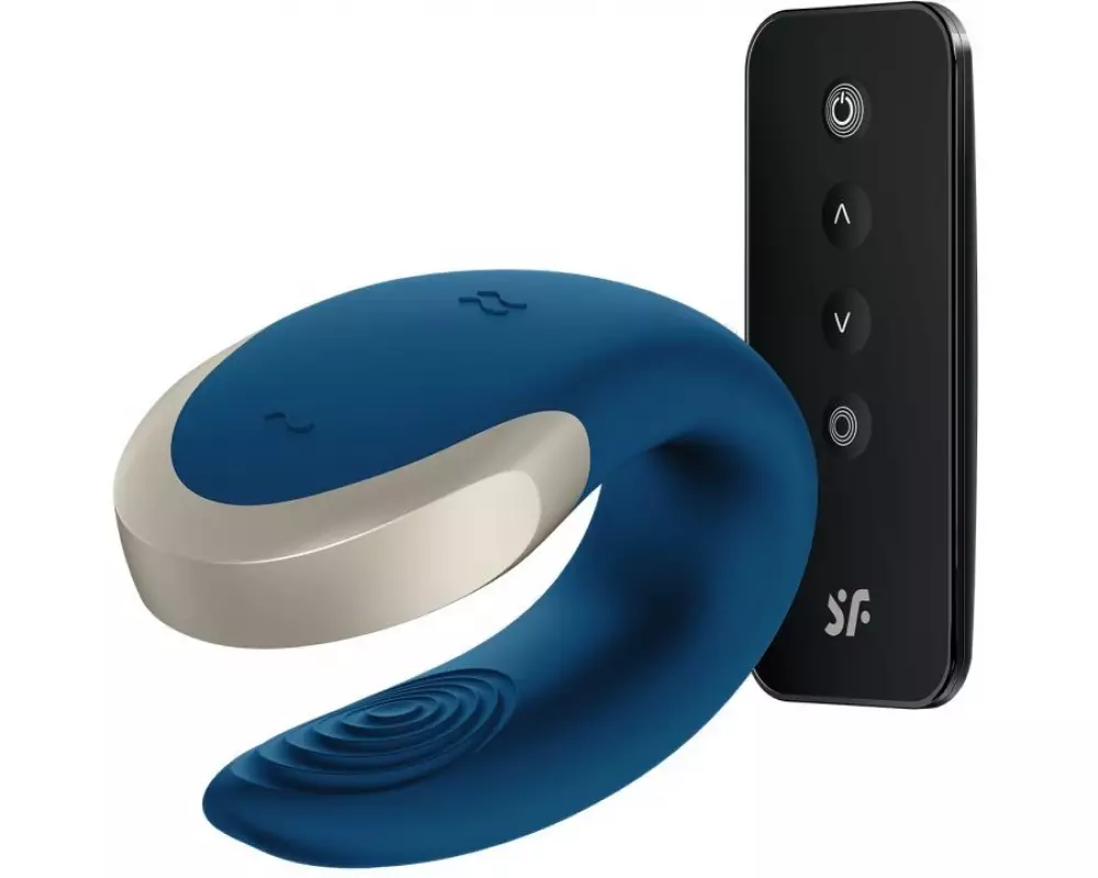 В/стимулятор Doudle Love голуб. Satisfyer