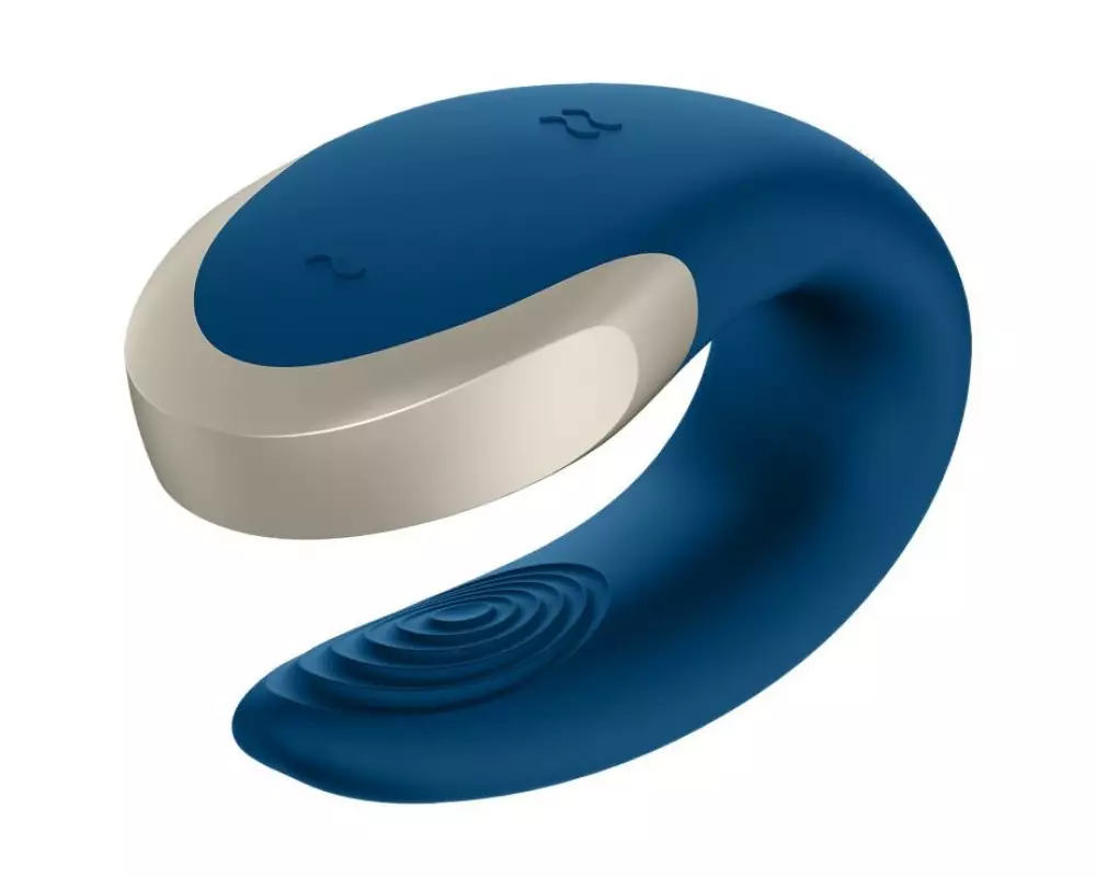 В/стимулятор Doudle Love голуб. Satisfyer