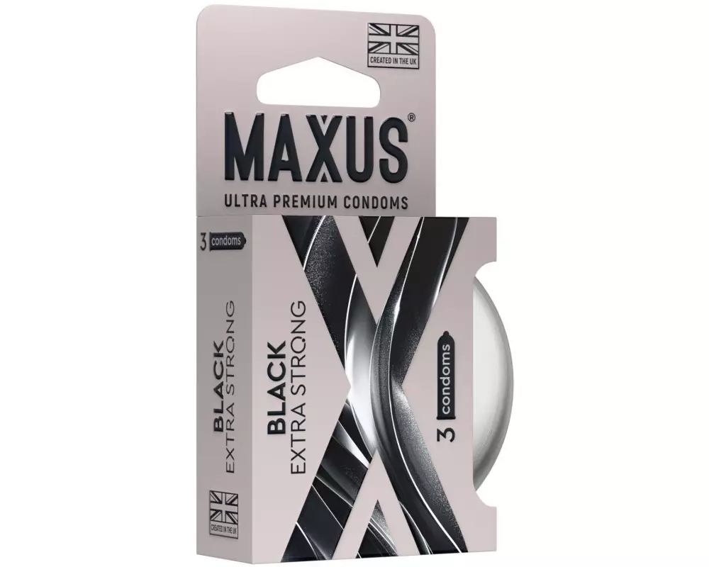 MAXUS №3 Extra Strong (черные)