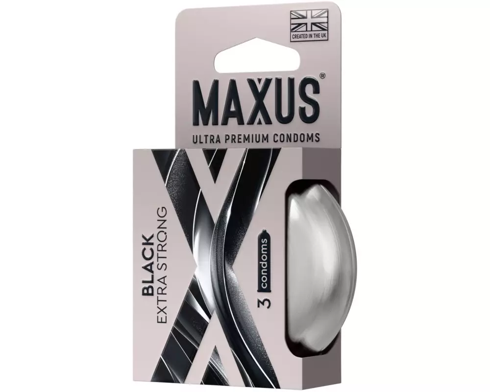 MAXUS №3 Extra Strong (черные)
