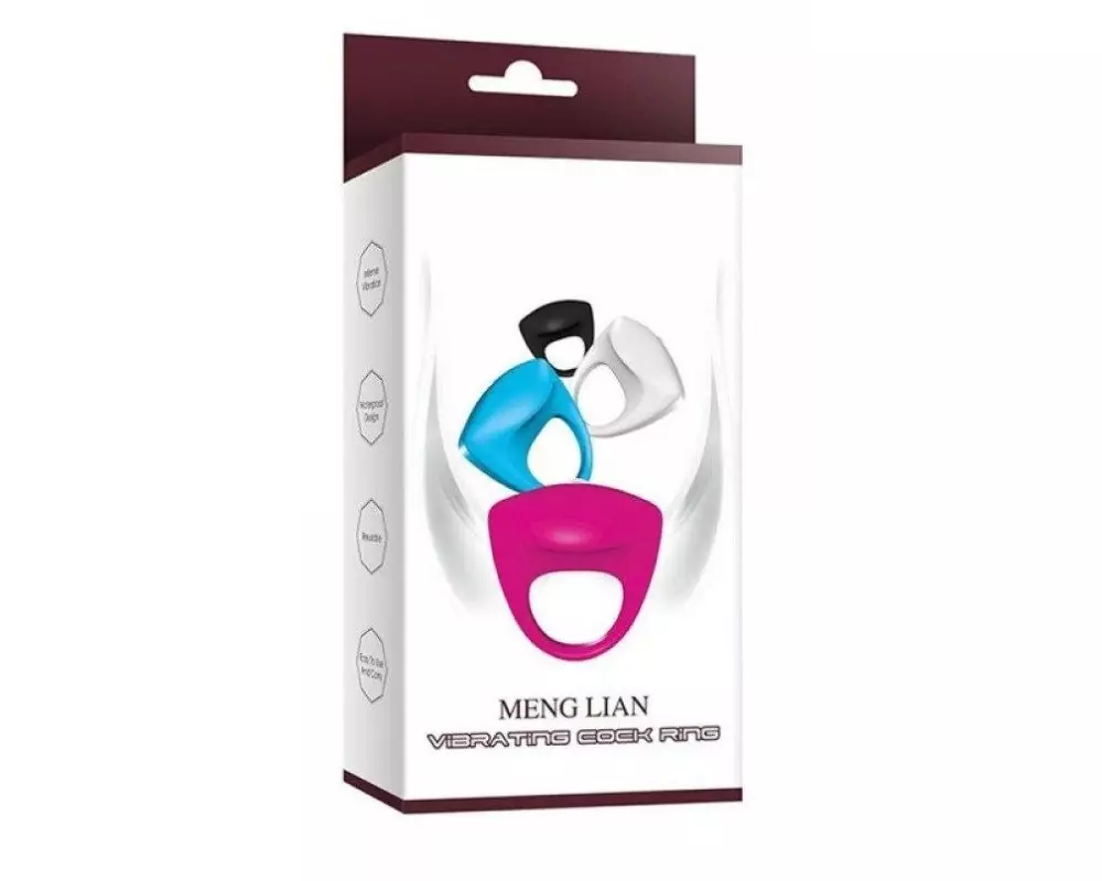 VA-VCR-MENGLIAN-White Вибро-кольцо