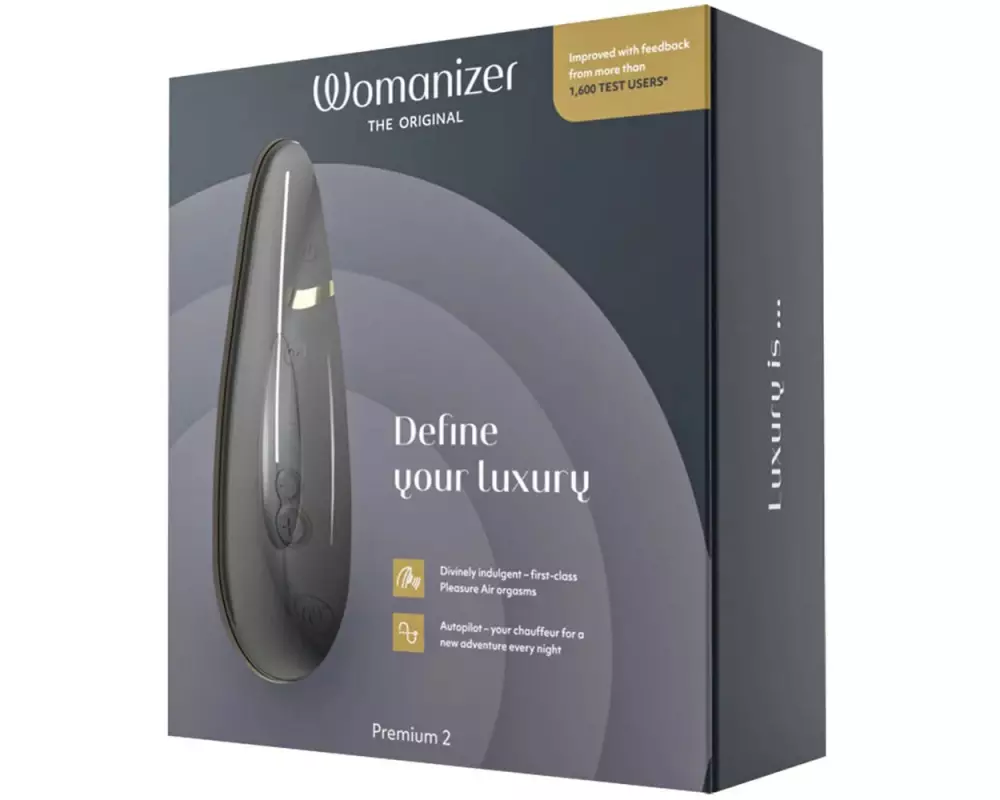 Стим.клитора Womanizer Premium 2 чёрн.