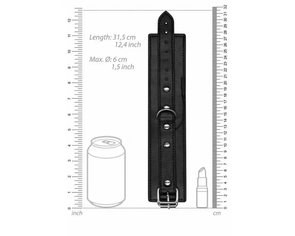 Наручники с эл.стим.ELC 016BLK