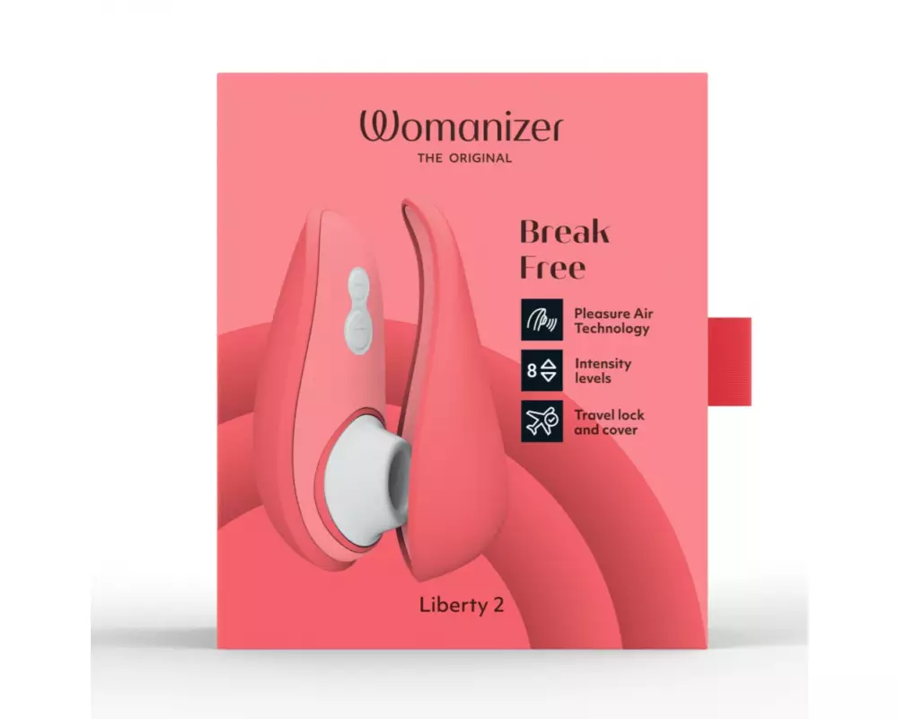 Стим.клитора Womanizer Liberty 2 розовый