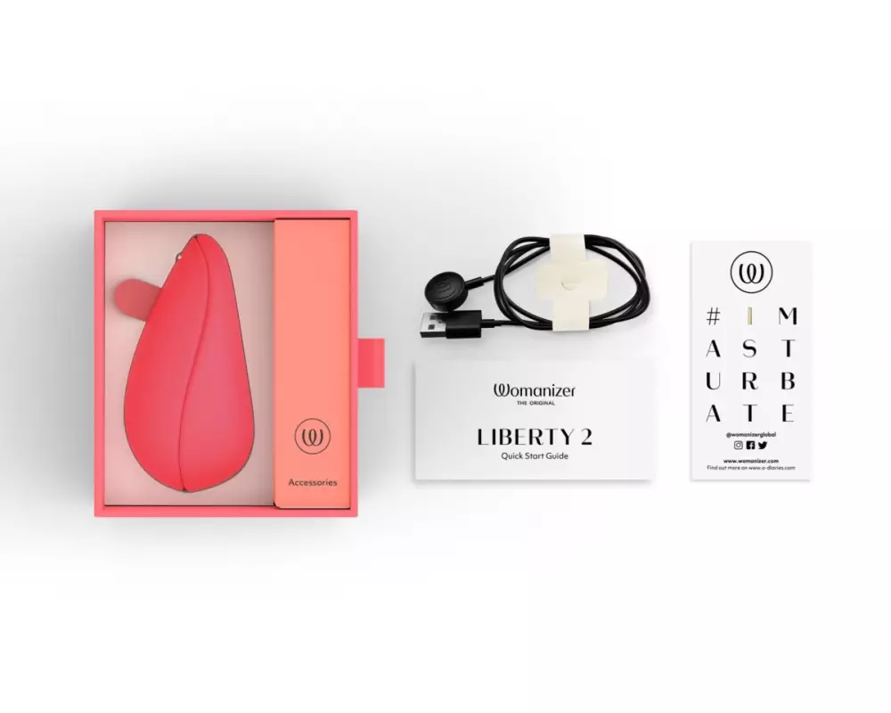 Стим.клитора Womanizer Liberty 2 розовый