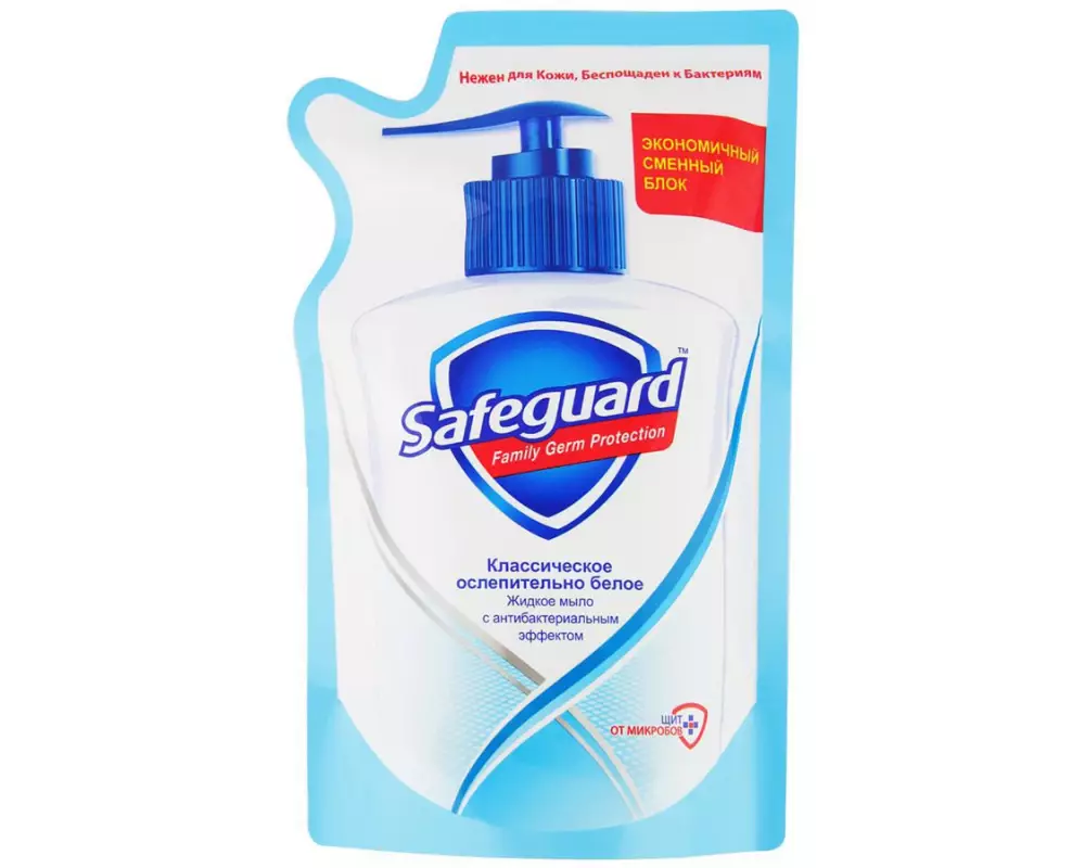 Жид.мыло а/бактер.375г Safeguard