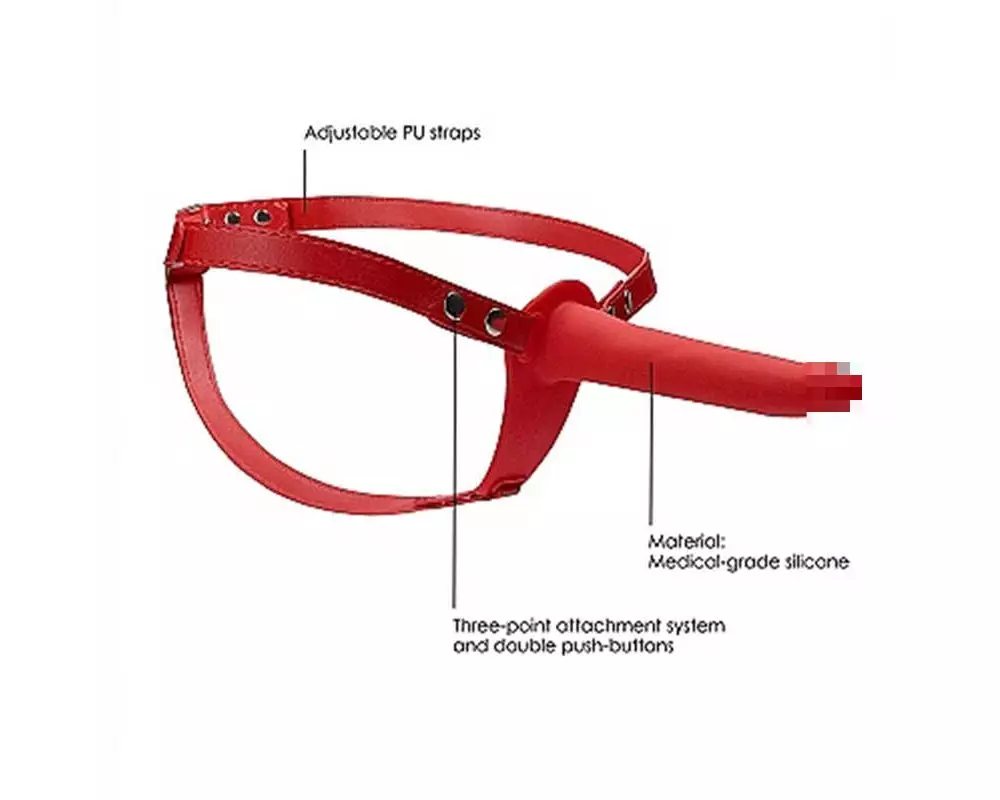 Страпон Ouch 464RED