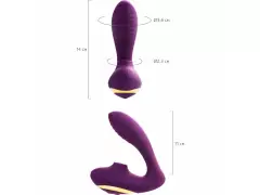 В/массажёр с 2-ой  стимуляц. TOYFA 561027