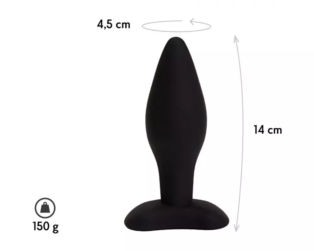 Matter пробка XL чёрн.