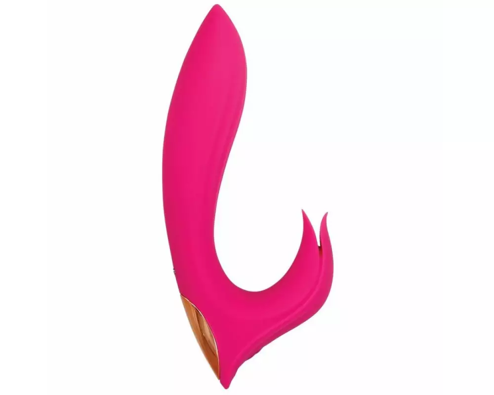 Вибратор с клит.стим.  AE-BL-8751-2