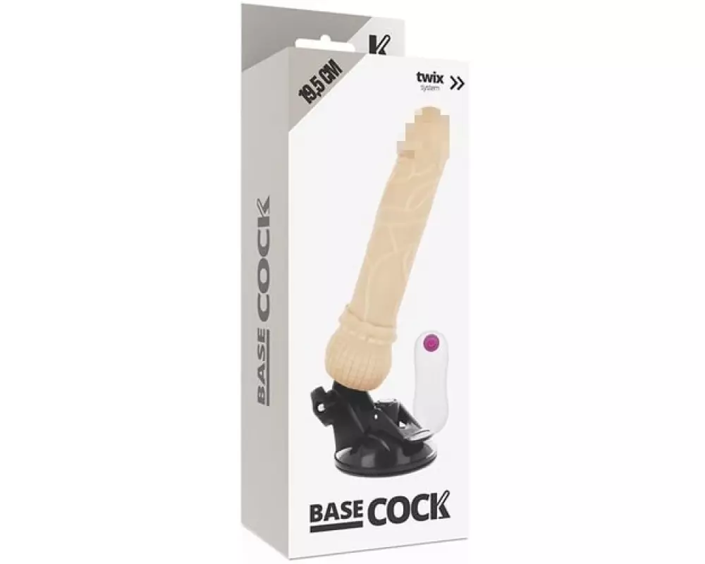 В/массажёр с п/у BaseCock 19,5см